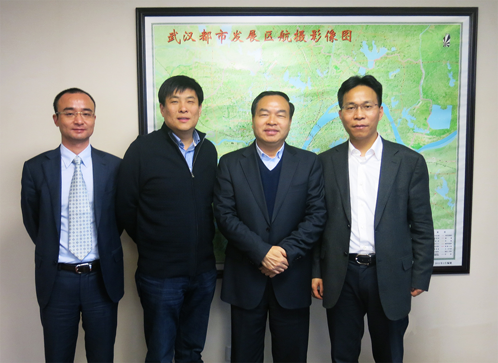 德赢VWIN创建集团刘载望董事长一行赴汉投资调查 武汉市委副书记、市长唐良智亲切会见