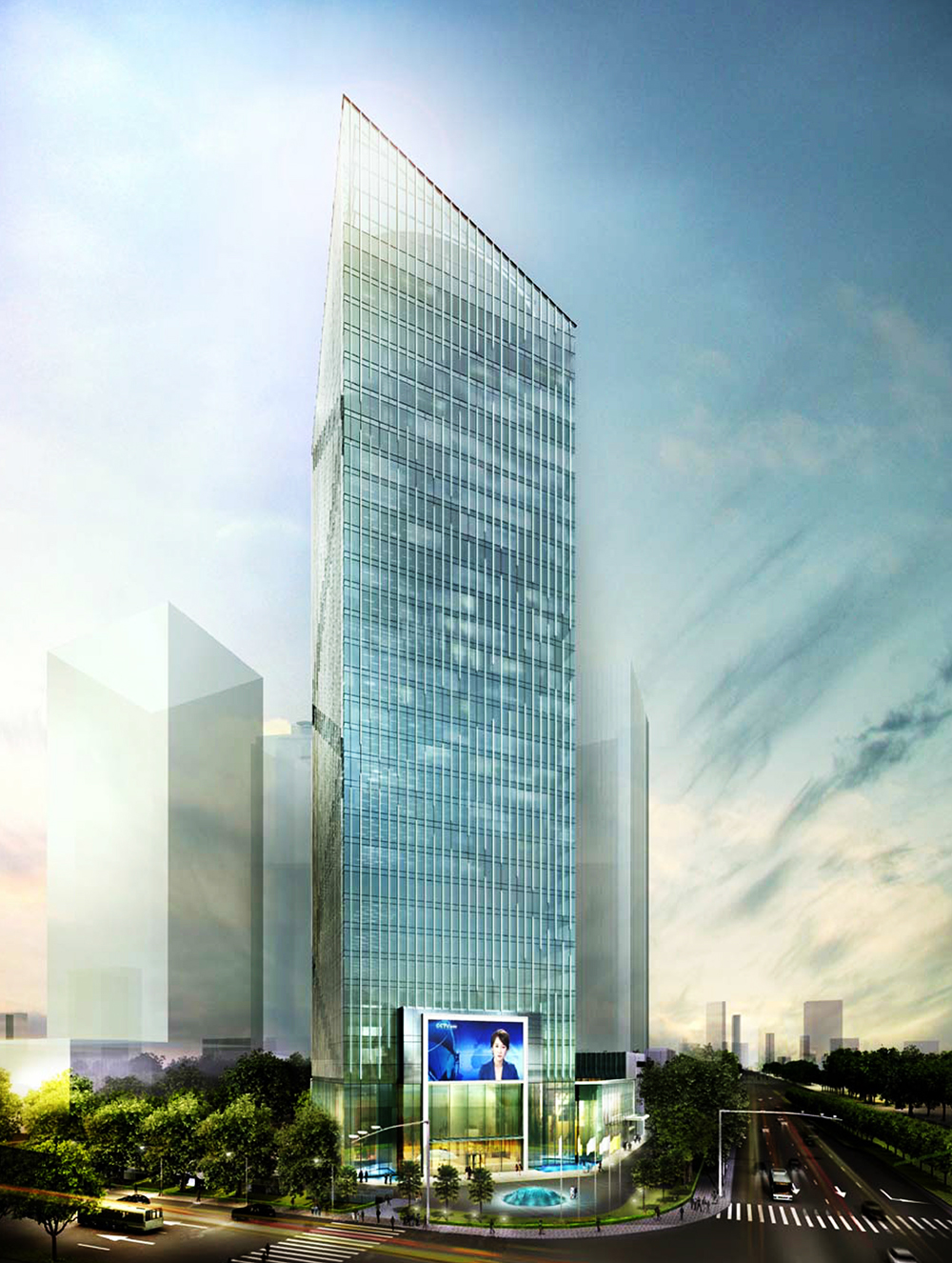 德赢VWIN幕墙华南大区成功中标佛山华亚金融中心办公贸易项目